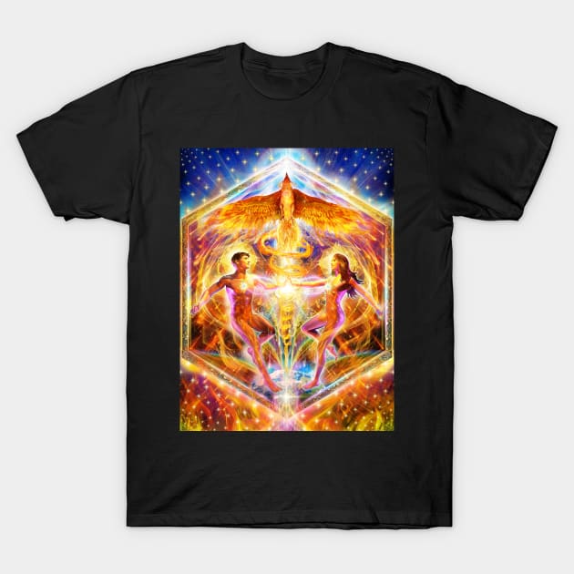 Rising in love T-Shirt by louisdyer